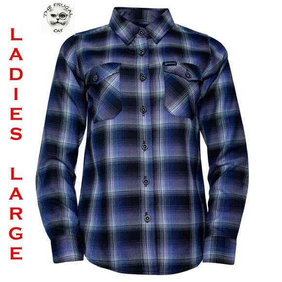 DIXXON FLANNEL x THE OFFSPRING - SUPERCHARGED Flannel Shirt - Women's Large - Picture 1 of 10